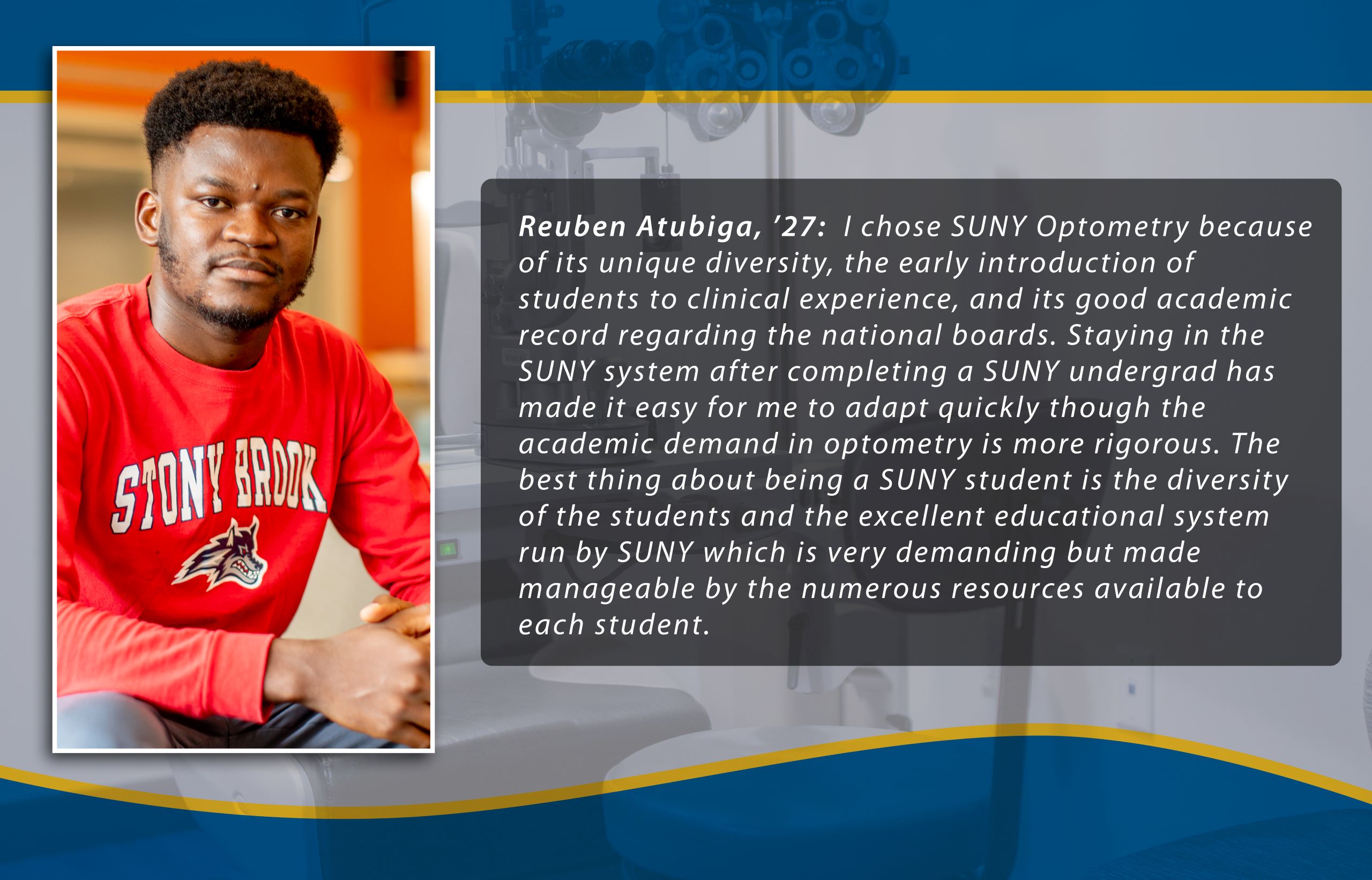 Reuben testimonial