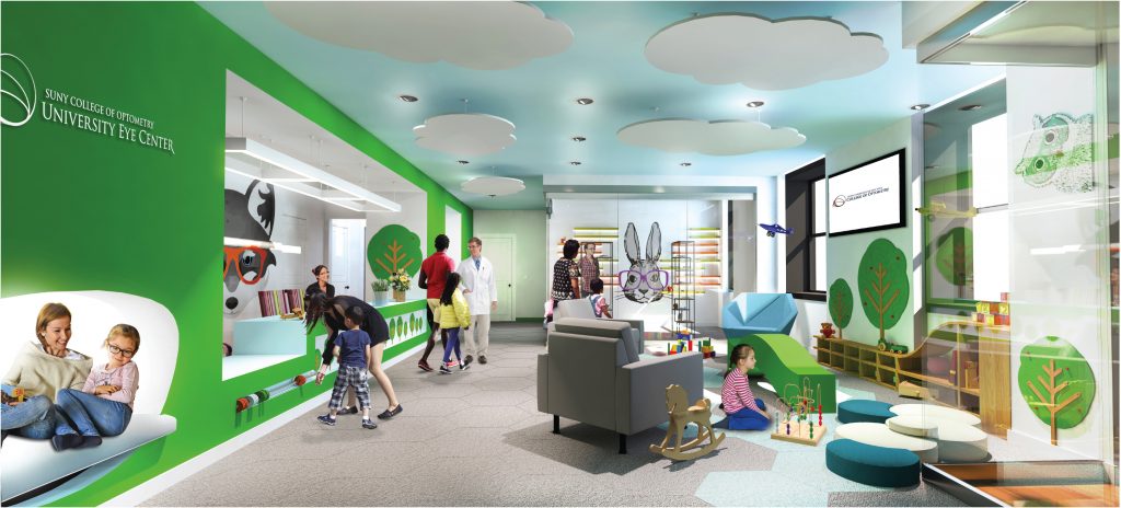 Rendering of Pediatric section