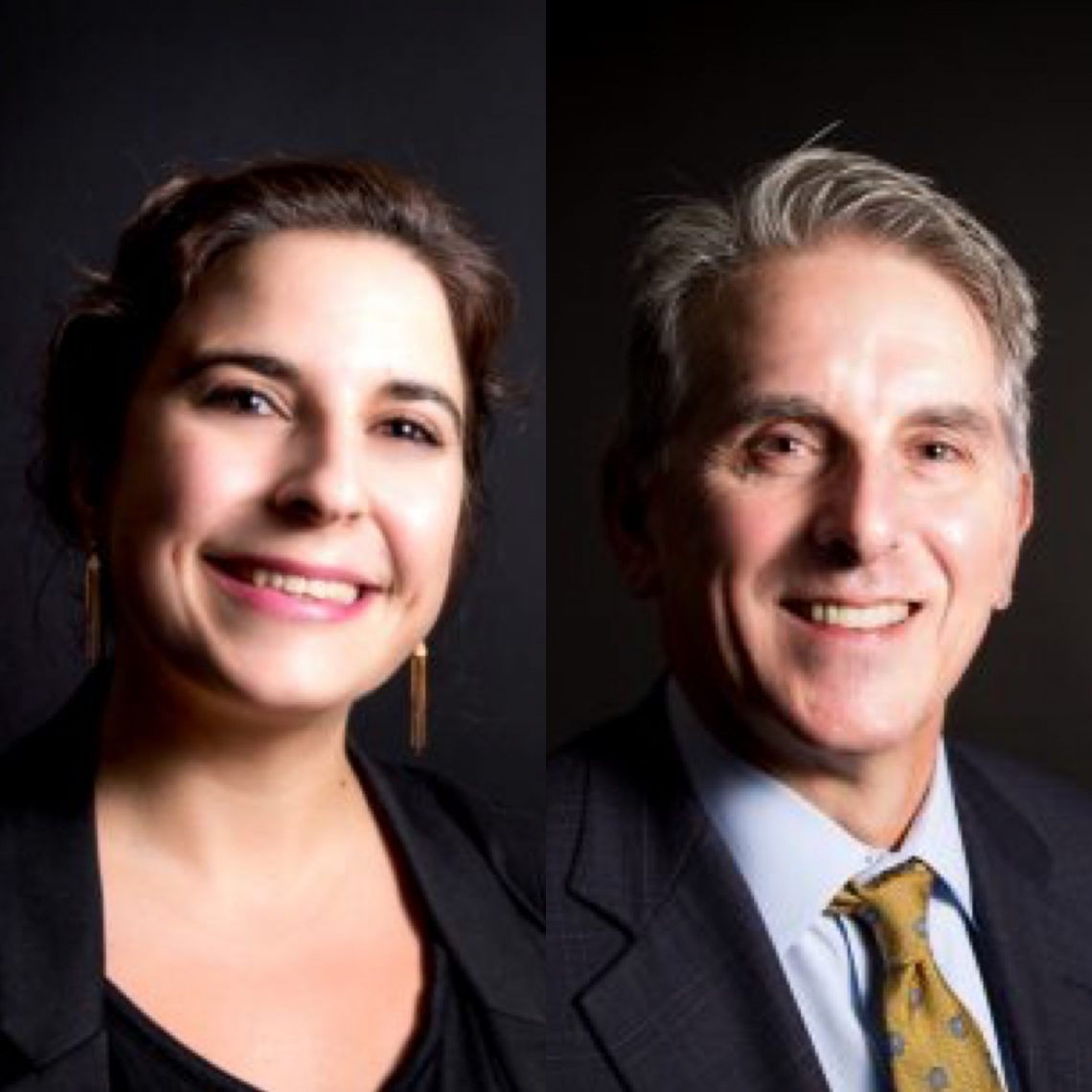 Dr. Alexandra Benavente-Perez and Dr. David Troilo