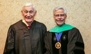 Harold Wilshinsky and Dr. David Heath