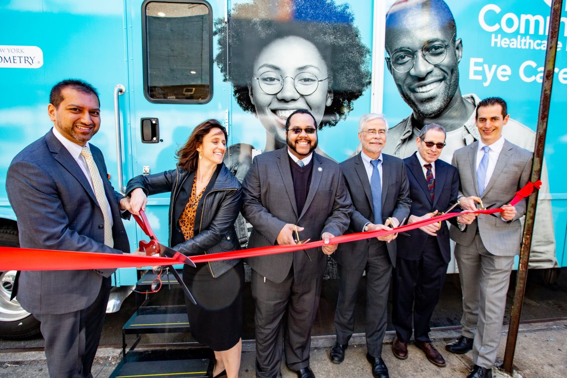 The Eye Mobile van will expand access to eye and vision care for New Yorkers in low-income and underserved communities.